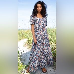Tiered Maxi Dress - size M